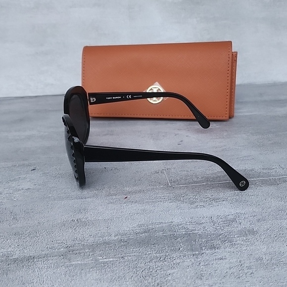 Tory Burch Rhinestone Cat Eye Sunglasses TY7057- B main image 15